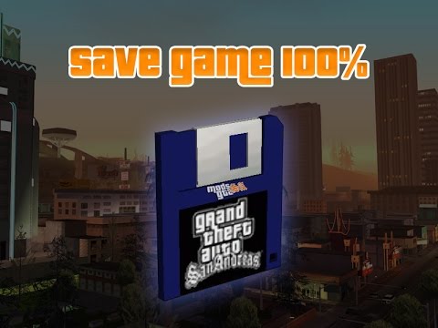 gta san andreas save 100 complete pc